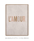 Quadro Decorativo L´amour