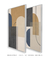 Conjunto 2 Quadros Decorativos Modern Shapes - comprar online