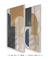 Conjunto 2 Quadros Decorativos Modern Shapes na internet