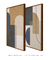 Imagem do Conjunto 2 Quadros Decorativos Modern Shapes