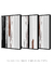 Conjunto 3 Quadros Decorativos Brush Stroke