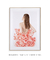Quadro Decorativo Vestida em Flor - loja online