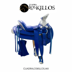 MONTURA PIEL DE AVESTRUZ COLA DE PATO - buy online