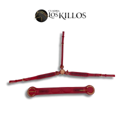 Imagen de Montura Piel de Cocodrilo Color Roja