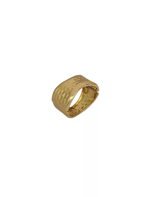 Bracelete Maya Martelado Folheado a ouro 18k