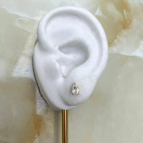 Brinco Isla Gota Dourado