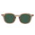 Óculos de Sol Quadrado de Acetato Laranja. Modelo Maitê