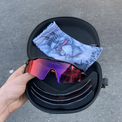 Radar Ev X 100% THIEVES Black + Kit de Acessorios e Lentes na internet