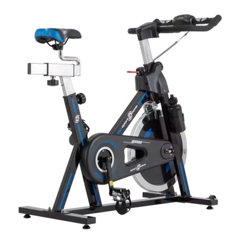 Bicicleta Spinning Genoa Negro Azul