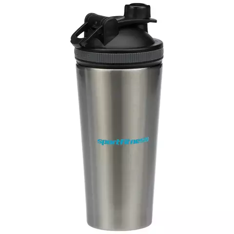 Shaker Metálica con Mezclador Negro