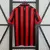 Camisa AC Milan Puma Retro 125 anos - Preta e vermelho - Gabriel Baessa