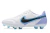 Chuteira Campo Nike Tiempo - Branco c/ roxo e azul - comprar online