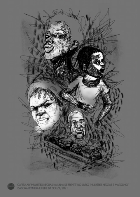 Postal - Mulheres negras e marxismo - N. 2