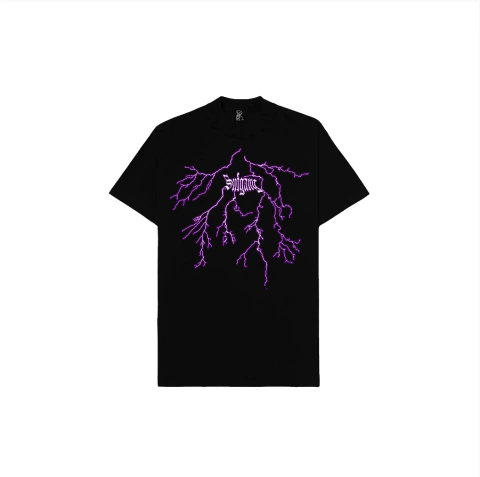 TEE SUFLIGHTNING BLACK PURPLE