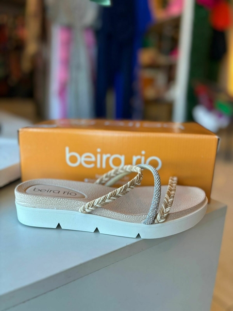 Papete beira rio 8387.533 -multi camel/ouro rosado-silver