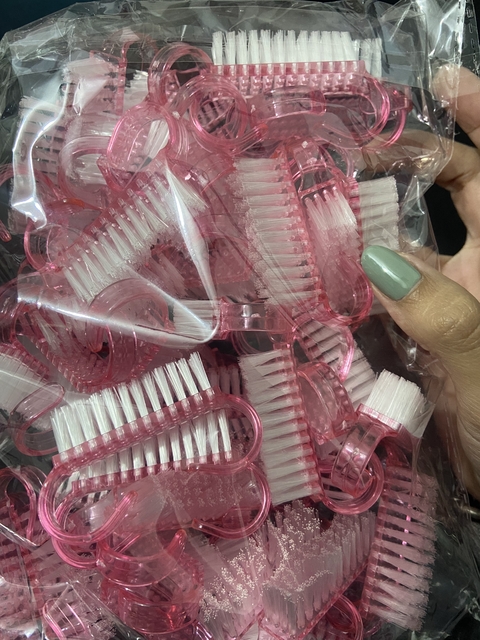 Cepillo para polvo uñas x2