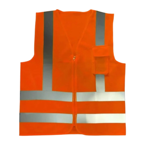 COLETE REFLETIVO LARANJA 1 BOLSO VOLK - comprar online