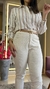 Calça linho com elastano
