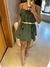 Imagem do Vestido Boho Chic Curto com Babados Frontais e Amarração no Decote