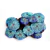ENFEITE DE SILICONE SOMA CORAL RICORDEA AZUL 04