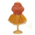 Vestido Fleece Âmbar com Tutu para Pets