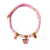 Colar Ajustável Rosa Borboleta para Pets - comprar online