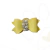 Par de Laços Amarelo Manteiga para Pets - comprar online