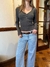 Tee Botones - Gris - comprar online