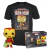 Funko Pop Tees Marvel Holiday - Iron Man & Camiseta Tamanho L (72838)