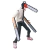 Action Figure Bandai Anime Heroes Chainsaw Man (37026) - comprar online