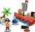 Quebra Cabeça 3D Piratas Brinquedos - comprar online