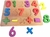 Tabuleiro de Madeira Educativo - Números - Taki Brinquedos