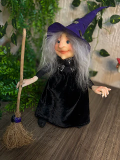 Bruxinha - Lunátikas Amiguinhos Mágicos - Compre Duendes, Fadas, Bruxas, Gnomos, Magos e Seres Místicos artesanais