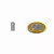 Ímã Neodímio Disco N35 D6x12mm
