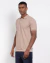 Polo tricot waffle bege - Vitta