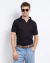 Camisa polo italiana tricot classic preto