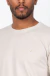 Camiseta básica em algodão bege - comprar online
