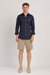 Camisa summer linho | viscose | algodão azul marinho na internet