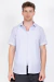Camisa fio flame manga curta azul claro - comprar online