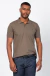 Polo crepada verde militar - comprar online