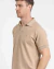 Camisa polo italiana tricot classic bege - Vitta