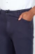 Calça piquet five pockets azul marinho na internet