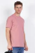 Camiseta básica em algodão rosa - loja online