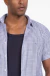 Camisa fio flame manga curta azul marinho na internet