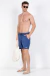 Shorts praia veraneio premium azul