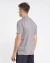 Camiseta henley texturizada cinza - loja online