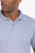 Polo summer com frisos azul na internet
