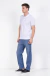 Polo icon piquet egípcio branco - comprar online