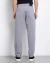 Calça canvas reta cinza - loja online