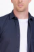 Camisa trio de fibras manga curta azul marinho - comprar online